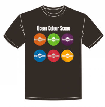 Ocean Colour Scene 2025 Tour t-shirt - chocolate
