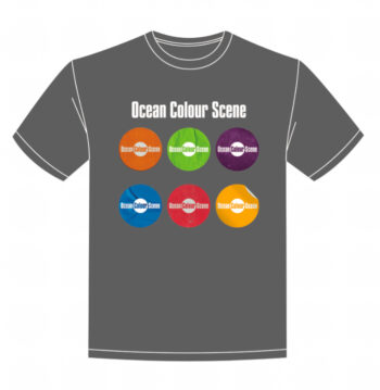 Ocean Colour Scene 2025 Tour t-shirt - charcoal grey