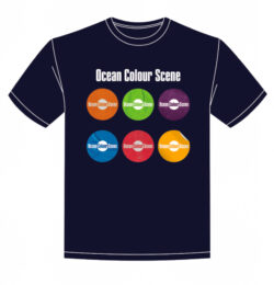 Ocean Colour Scene 2025 Tour t-shirt - navy blue