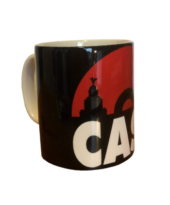 Cast mug - black - side